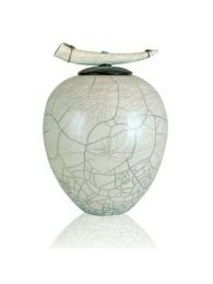 Tundra Spirit Raku Adult Urn  200 Cu. In.