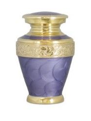 Large Size Keepsake/Sharring Purple Urn 20 Cu In