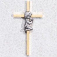 Praying Child Cross Applique