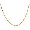 Gold-Filled Rope Chain 24"