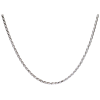 Sterling Silver  24" Box Chain with Clasp