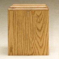 Contempo Large Adult Cremation Urn In Oak 212 Cu In
