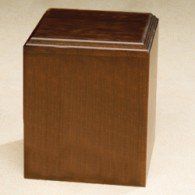 Contempo Urn:  Walnut 200 Cu In