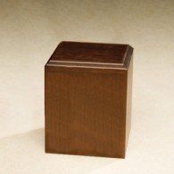 Contempo Urn: Walnut Small Child/ Pet Urn