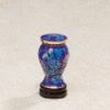 Indigo Butterfly Keepsake Urn  5 Cu. In.