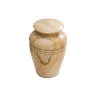 Marmara Keepsake Urn: Teakwood