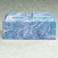 Majesty Blue Marble Companion Cremation Urn 410 Cubic Inches