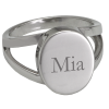 V Ring Cremation Jewelry Ring