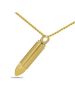 Golden Bullet Keepsake Pendant Urn