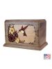 Hummingbird Glory Inlay Companion Urn 400 Cu In