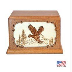 Dignified Eagle Urn Adult 220 Cu In
