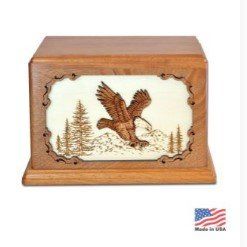 Dignified Eagle Urn Adult 220 Cu In