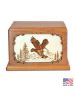 Dignified Eagle Inlay Companion Urn 400 Cu In