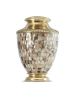 Pink Brass Urn 220 Cu. In.