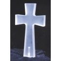 Peace Light Frosted Cross