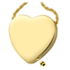 Peaceful Heart Double Keepsake Urn Pendant