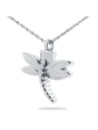 Dragonfly Stainless Steel Pendant Urn