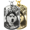 Dog Tag Jewelry with 3 D Pet Photo