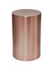 Stainless Steel Copper Cylinder Adult Urn 200 Cu In