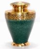 Green Patina Keepsake Medium Urn 30 Cubic Inches