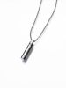 Titanium Cylinder Memorial Jewelry Pendant Cremation Urn