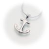 Stainless Steel Anchor Memorial Jewelry Pendant Cremation Urn