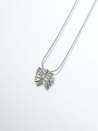 Sterling Silver Butterfly Memorial Pendant Cremation Urn