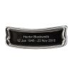 Personalized Engravable Brass Name-Plate for Adult Size Cremation Urn