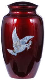 Pearl Dove 210 cu.in. Cremation Urn for Ashes Adult