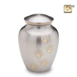 Classic Medium Pet Funeral Cremation Urn, 70 Cubic Inches