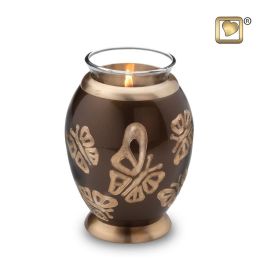 Majestic Butterfly Tealight Cremation Urn  4  cu.in.