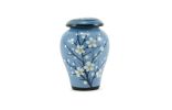 Blue 4 Piece Keepsake Set cremation Urns 10 cu.In. ea.