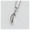 Stainless Steel Football Memorial Jewelry Pendant Cremation Urn