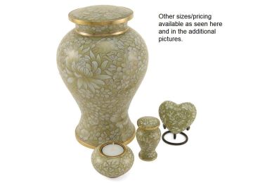 Cloisonne Memory Light Keepsake Funeral Cremation Urn