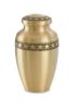 Star Bright Brass Urn 220 Cu In