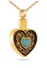 Western Heart Solid Gold Necklace