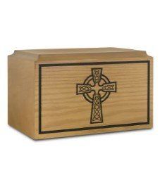 Lightwood Celtic Cross Urn 200 Cu In