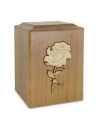 Golden Rose Wood Urn 289 Cu In