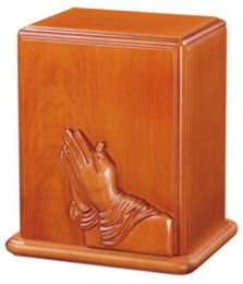 Praying Hands Large Adult Cremation  Urn 210 Cu In