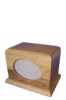 Forest Oak Wood Urn 60 Cu In