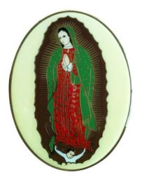 Cloisonne Lady of Guadalupe Applique