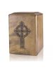 Celtic Cross Wooden Large Adult Cremation Urn 240 Cu.In