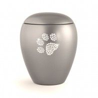 Stone Paw Print Heart and Soul Urn 170 cu. in.