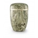 Dark Green Solace Marble Tone Extra Large Adult Cremation Urn  305 cu.in.