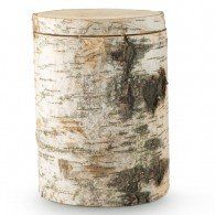 Rustic Large Birch Urn 360 cubic inches