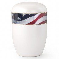 American Flag Eko Urn 210 Cu In