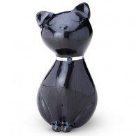 Princess Cat Urn Black  43 Cu. In.