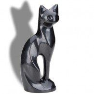 Cats Urn Black   16.5 Cu. In.