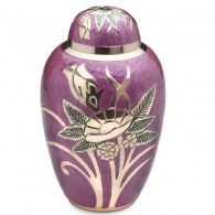 Lilac Lovely Rose  Adult  Cremation Urn  200 Cu In