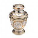 Ornate Floral Urn Keepsake